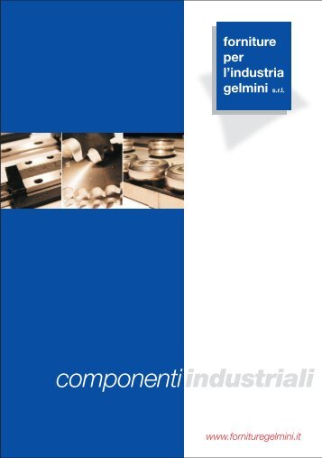 Catalogo Gelmini - Forniture per l'industria Gelmini Srl
