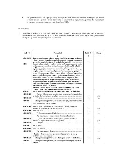 NOMENKLATURA E KOMBINUAR E MALLRAVE 2012 - INSTAT