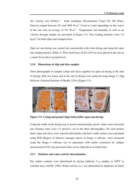 Investigating carotenoid loss after drying and storage of