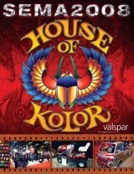 Sema 2008 All Wrapped Up - House of Kolor