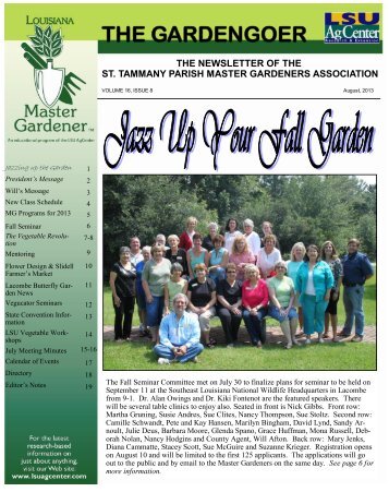 The GARDENGOER - The LSU AgCenter