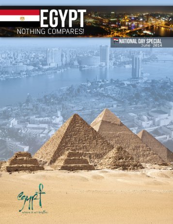 Egypt 62nd National Day Anniversary Magazine