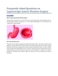 Gastric Plication - World Laparoscopy Hospital