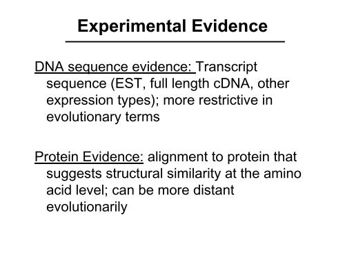 Introduction to Genome Annotation - CPGR