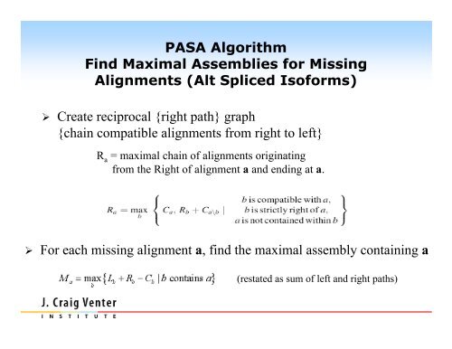 PASA Pipeline - Rice Genome Annotation Project