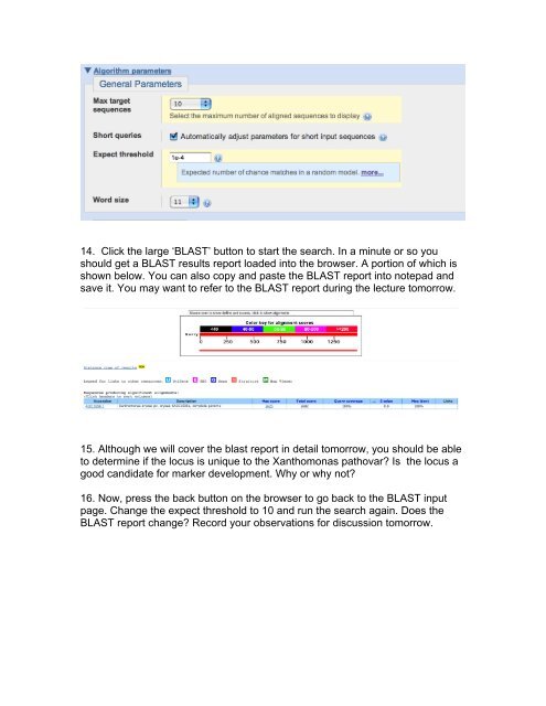 CPGR Workshop â Tutorials Tutorial 1 â Evaluating loci to be ...