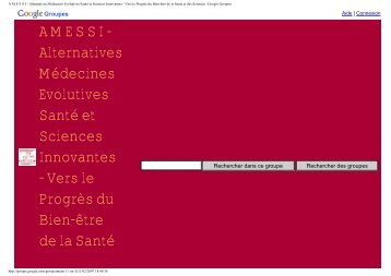 Vers le ProgrÃ¨s du Bien-Ãªtre de la SantÃ© et - Amessi