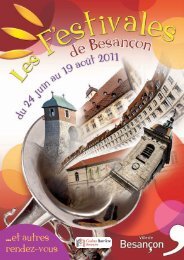 Programme - Culture-besancon.fr