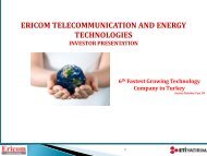 Telecom Operators - Ericom