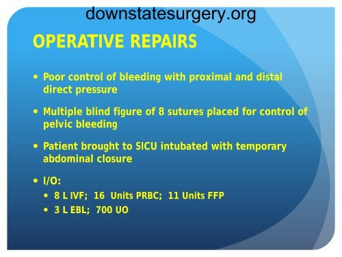 Ureteral Injuries