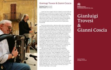 pdf gianluigi trovesi e gianni coscia - Ravenna Festival