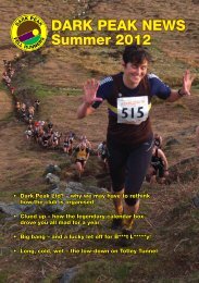 DARK PEAK NEWS Summer 2012 - Dark Peak Fell Runners