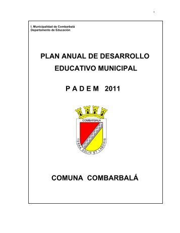 PADEM 2011.pdf - Ley de Transparencia Municipalidad de ...