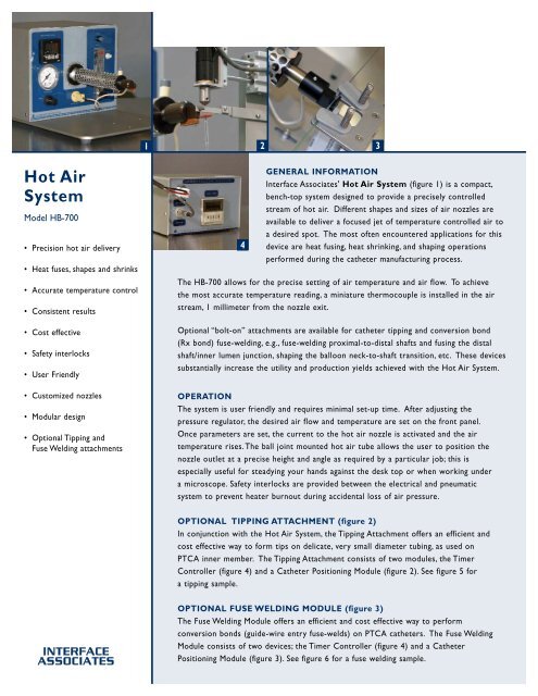 Hot Air System.qxp - Interface Catheter Solutions