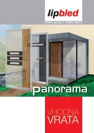 NOVO - Vhodna vrata_PANORAMA - Katalog / lipbled
