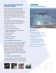 Navy Unmanned Combat Air System (N-UCAS) - Arinc