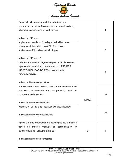 Descargar el plan Plan de Desarrollo del Municipio de Suaita