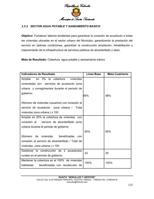 Descargar el plan Plan de Desarrollo del Municipio de Suaita