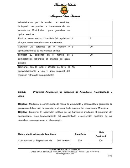 Descargar el plan Plan de Desarrollo del Municipio de Suaita