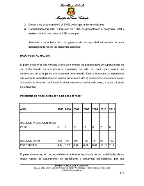 Descargar el plan Plan de Desarrollo del Municipio de Suaita