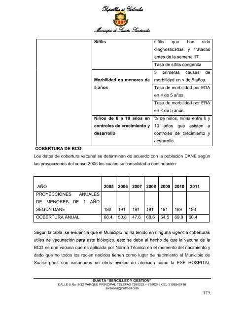 Descargar el plan Plan de Desarrollo del Municipio de Suaita