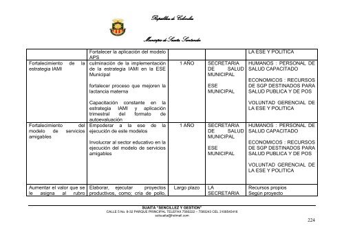 Descargar el plan Plan de Desarrollo del Municipio de Suaita