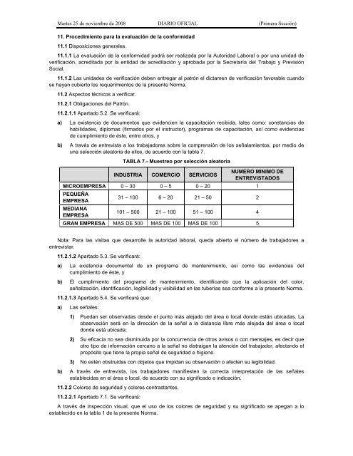 NOM-026-STPS-2008 - Normas Oficiales Mexicanas de Seguridad y ...