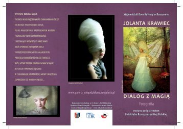 folder wystawy - WojewÃ³dzki Dom Kultury w Rzeszowie