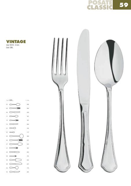 ssic, basic,custo cutlery modern, classic, basic,custo steak, mariscos ...