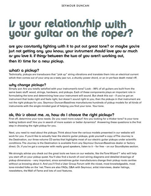 Humbucker Resistance Chart