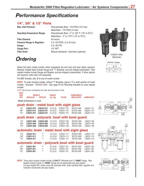 ARO Air System Components - Ingersoll Rand