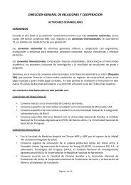 Formulario de presentación de proyectos - Relaciones y 