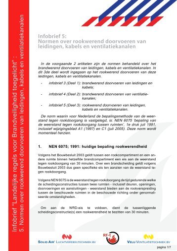 Infobrief 5: Normen over rookwerend doorvoeren van leidingen ...