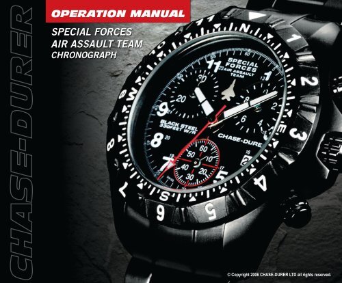 Chase durer special forces watch sales