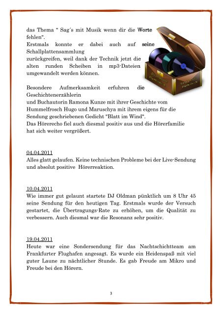 Logbuch von radio hapema63263