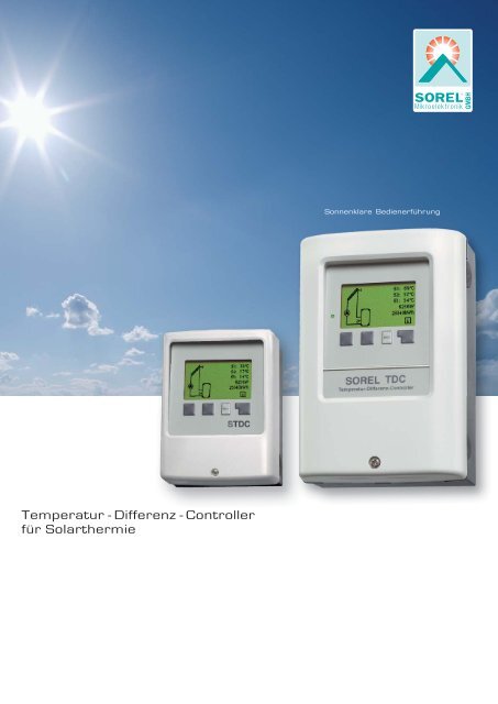 Sorel Temperatur Differenz Controller der TDC Serie