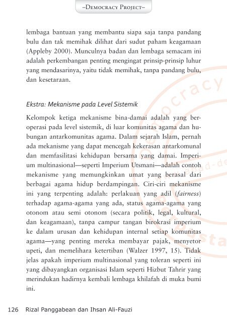 Merawat Kebersamaan - Democracy Project