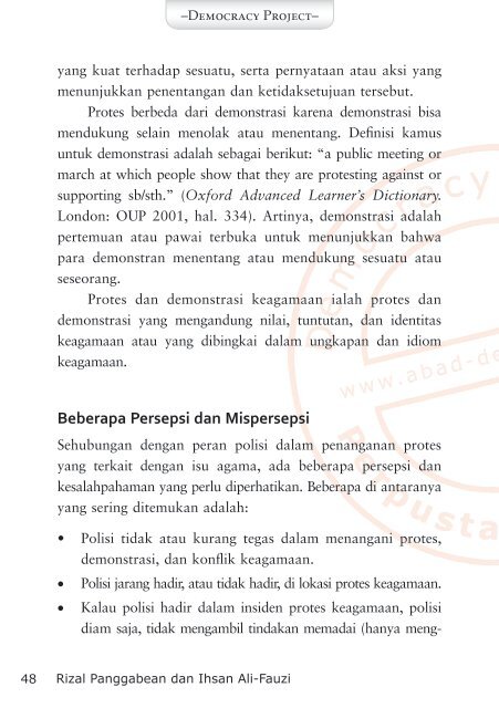 Merawat Kebersamaan - Democracy Project