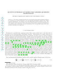 Quantum Integrals of Motion for Variable Quadratic Hamiltonians