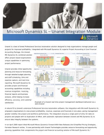 Unanet Integration with Microsoft Dynamics SL - SSi Consulting
