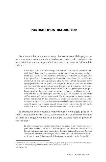 fruit de la rencontre traduction