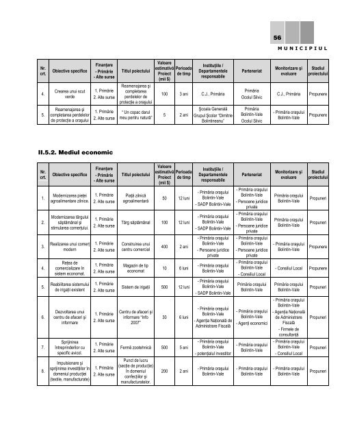 planul local de dezvoltare durabilÃ£ a municipiului bolintin-vale