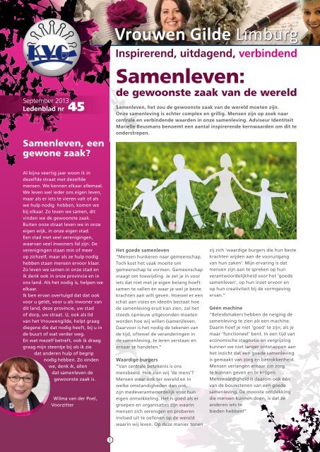 Klik hier om het ledenblad te lezen - KVG Limburg