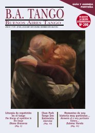 Liturgia de repeticiÃ³n en el tango Diana Braceras - Planet Tango