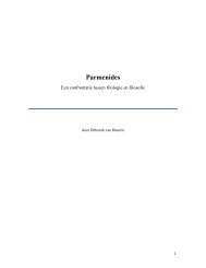 Parmenides binnen de linguistic turn - Filosofie.info