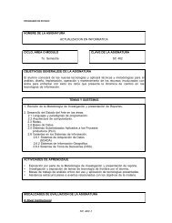 SC 482-1 NOMBRE DE LA ASIGNATURA ACTUALIZACION EN ...