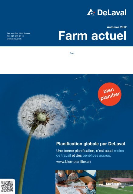 Farm actuel automne 2012 (PDF - 5560 KB) - DeLaval