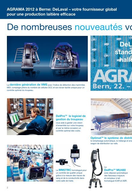 Farm actuel automne 2012 (PDF - 5560 KB) - DeLaval