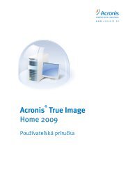 Acronis True Image 11.0 Home