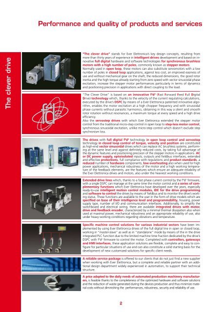 Stepper drives Servostep drives Controllers